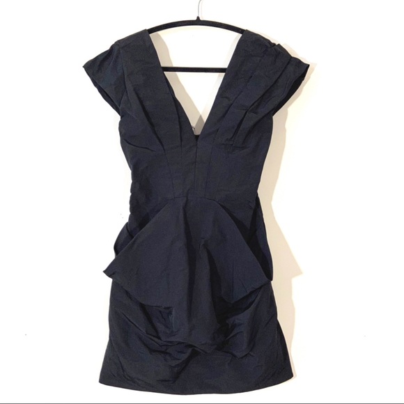 All Saints Spitafields Rhine Corset Dress Black - Picture 1 of 3